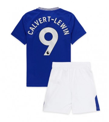Everton Dominic Calvert-Lewin #9 Hemmakläder Barn 2024-25 Kortärmad (+ Korta byxor)